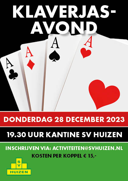 Klaverjasavond! Klaverjasavond!