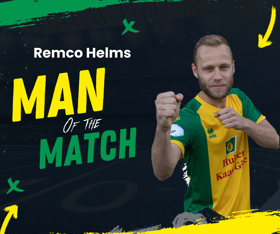 Man of the Match - Remco Helms