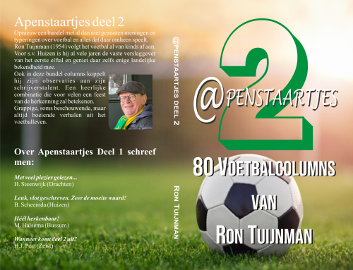 Ron Tuijnman signeert eigen werk!