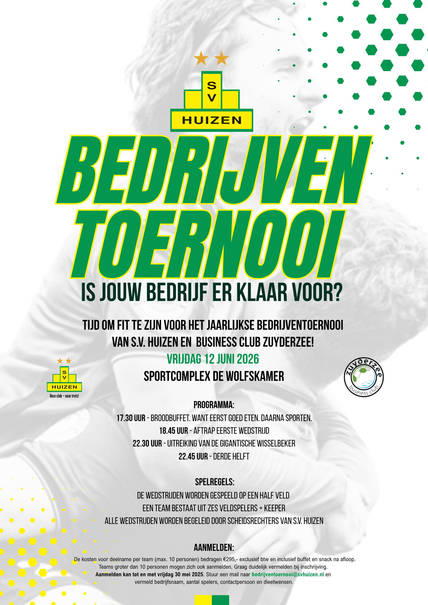 Uitnodiging bedrijventoernooi 2026