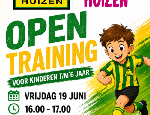 Open Training voor kinderen t/m 6 jaar – vrijdag 19 juni