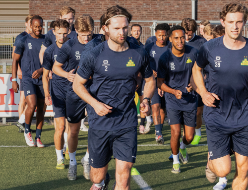 De eerste training zit erop!