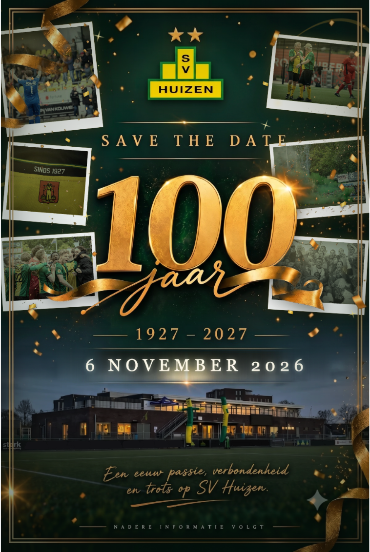 Flyer jubileumdiner 100-jarig bestaan