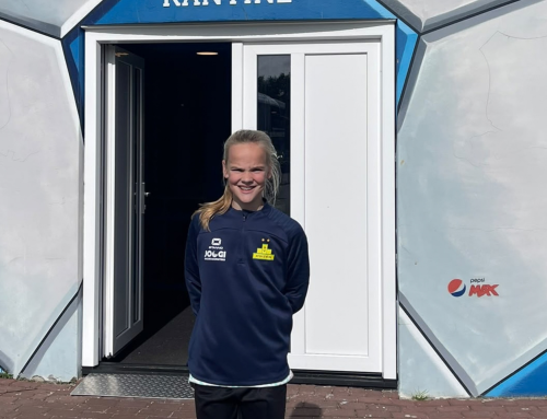 Elise Veerman mag meetrainen bij vv Heerenveen!