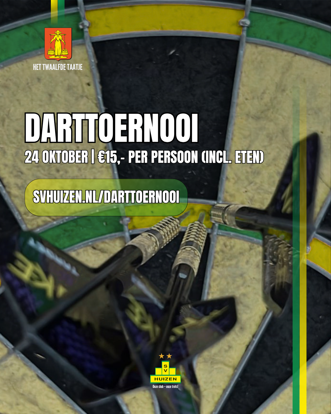Flyer darttoernooi ’26