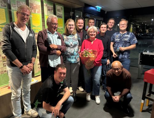 Onze scheidsrechters in het zonnetje!