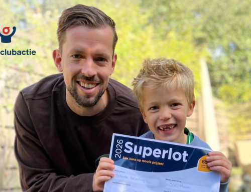 Schenk Recycling steunt s.v. Huizen met een Superlot!
