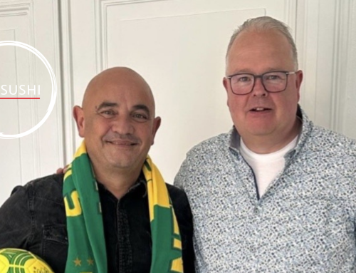 Mr. Sushi eerste platinumsponsor van s.v. Huizen
